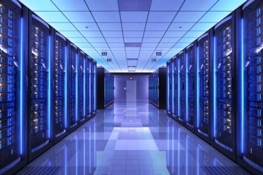 Data center interior