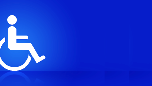 ADA Compliance Checklist For Your Business Disabled symbol on blue background