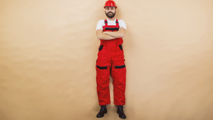 No Coverage for Counterclaim Arising from Insured's Faulty Workmanship Construction worker in funny pose