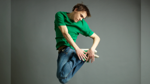 Agile Project Management in the Construction Industry Man jumping and twisting