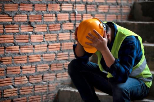 If You Get ‘Reported to the Board’ for Your Professional License (Law Note) Construction worker worried