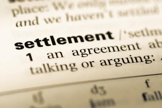 Settlement defintion