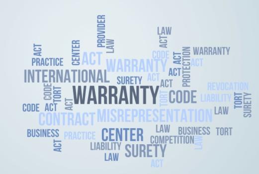 Warranty and other words