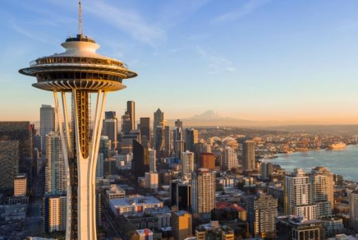 Seattle aerial view