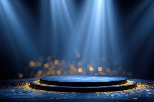 Spotlight on stage
