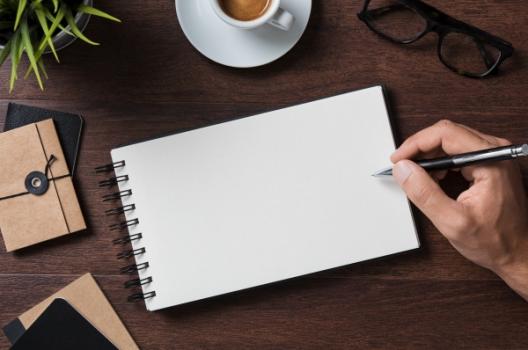 Notebook writing