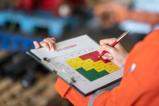 Risk assessment clipboard