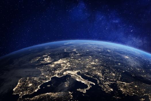 Global Insights Center: Monthly Newsletter View of Earth from space