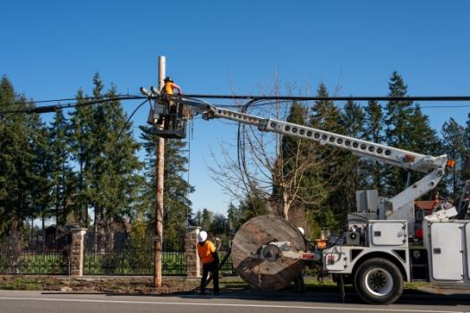 Telecommunications installation