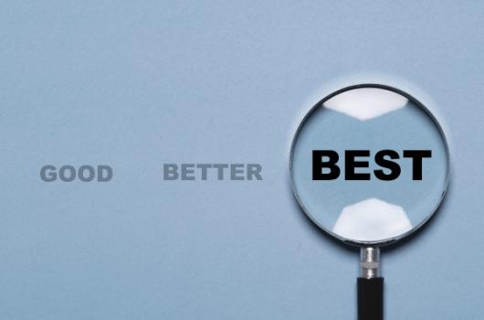 Good better magnifying glass over best