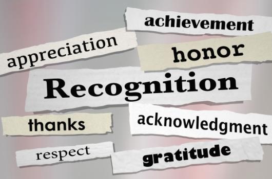 Recognition Achievement Honor