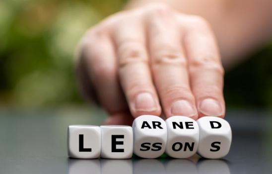 Lessons learned