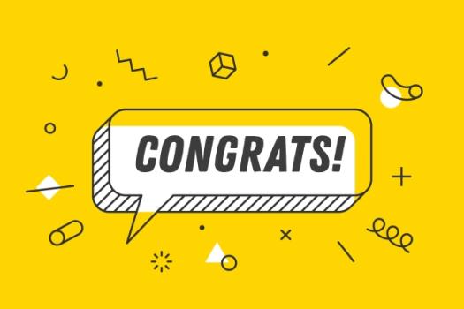 Congrats