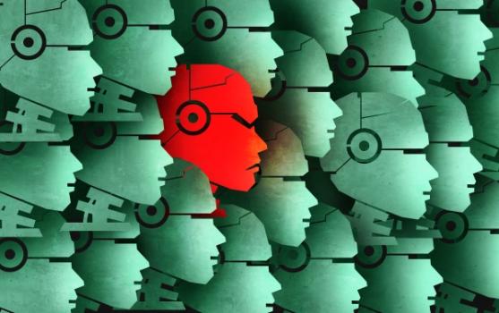 AI heads all green except one red