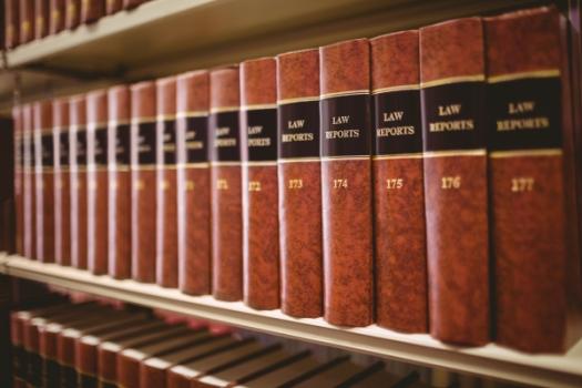 Law books
