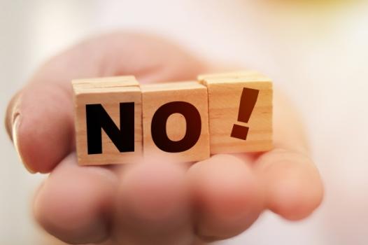 No! blocks on hand