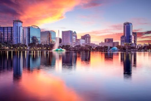 Orlando Florida Skyline