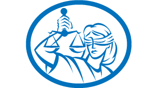 Lady law blindfolded holding scales of justice