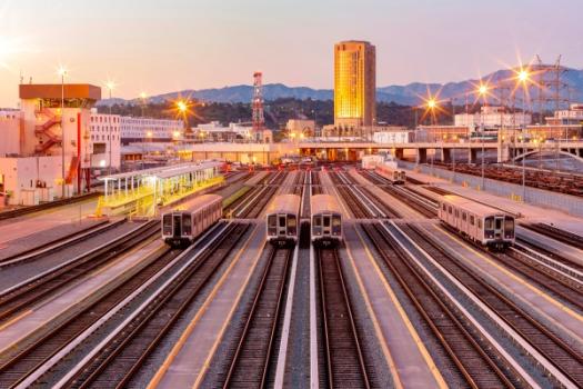 Metro tracks