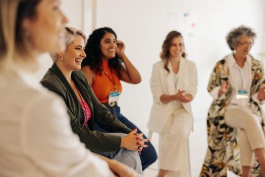 Women at seminar