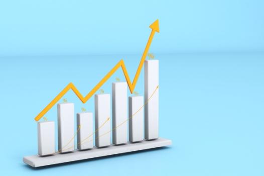 Upward arrow trend