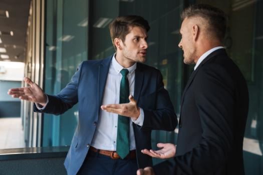 Dispute between two businessmen