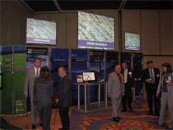 Event exhibitors and sponsors contribute to an informative and engaging environment